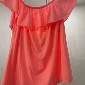 Lilly pink XL off the shoulder top